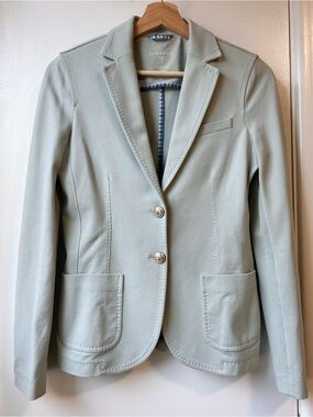CIRCOLO 1901 Stretch Knit Blazer Pale Seafoam